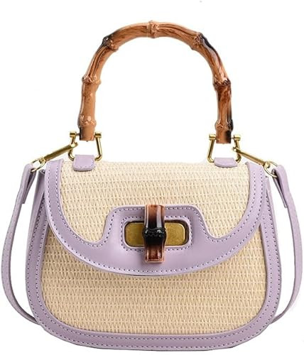 Women Summer Rattan Handbag Straw Crossbody Bags For Women Large Straw Shoulder Bag Weave Handmad... | Amazon (US)