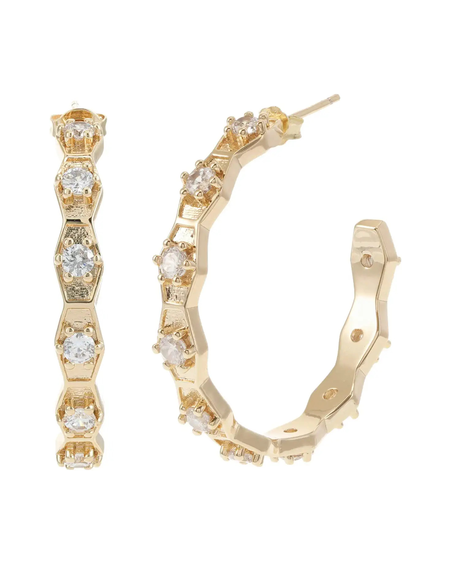 The New Tennis Hoop Earrings | Zappos