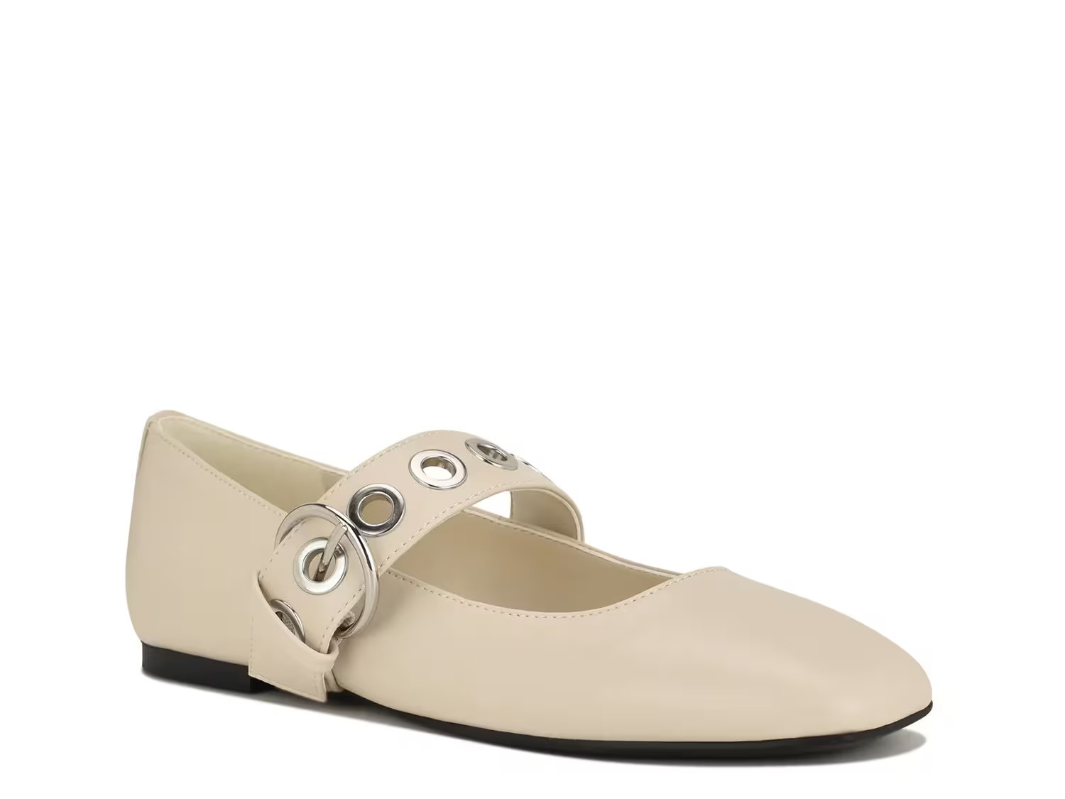 Nine West Kebba Mary Jane Flat | Women's | Ivory | Size 10 | Flats | Mary Jane | DSW