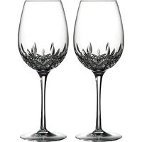 Waterford Lismore Essence pair of crystal red wine glasses | Selfridges