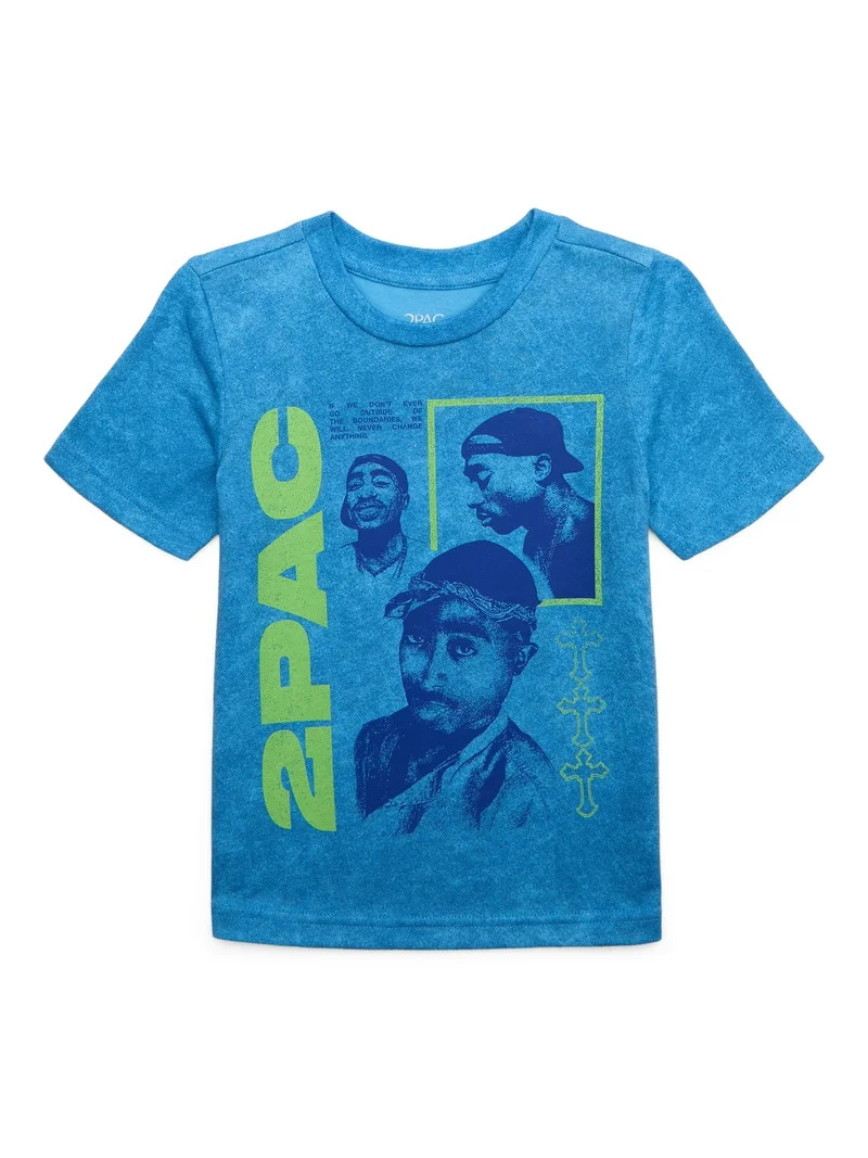 2Pac Toddler Boys or Girls Graphic Tee, Sizes 12M-5T | Walmart (US)