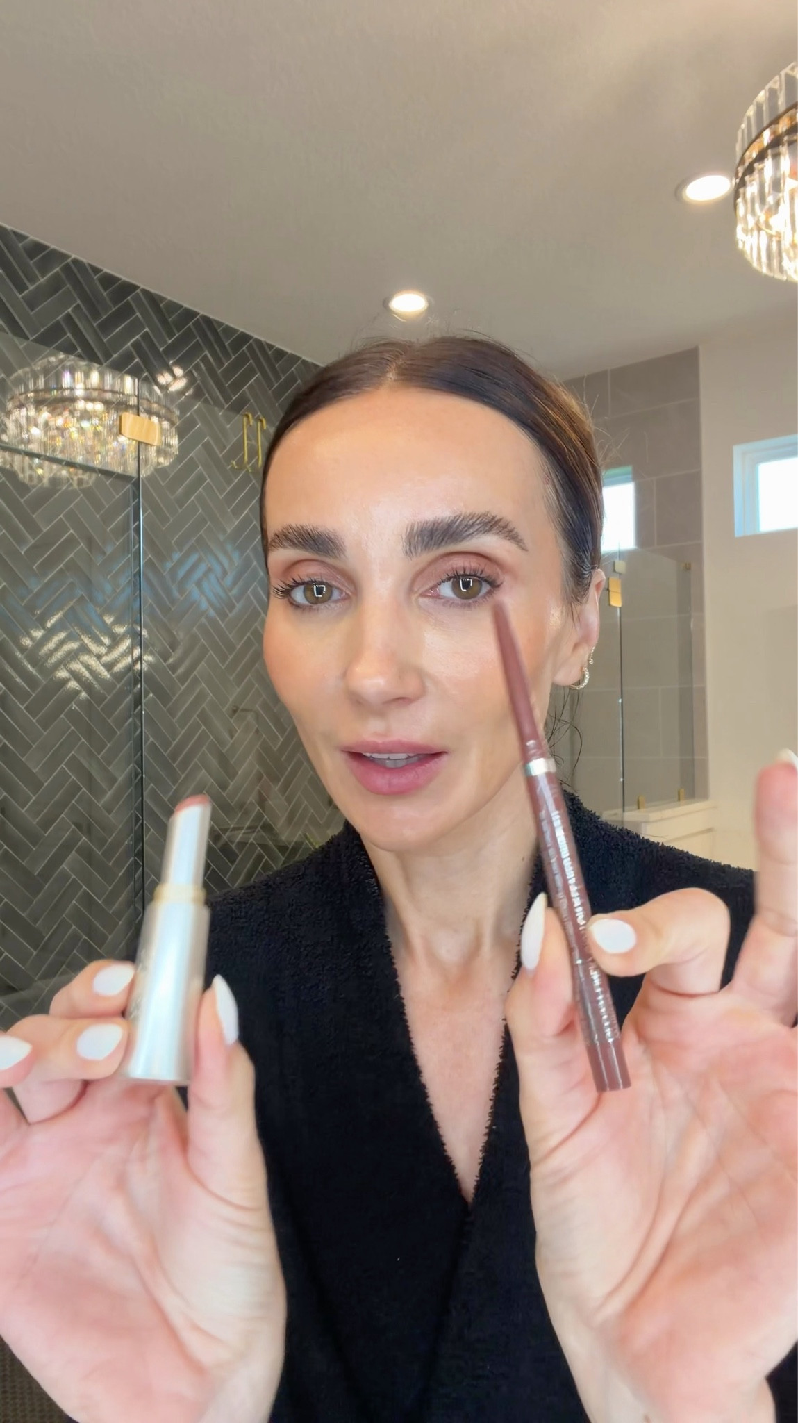 Summer lip combo for fuller glossy but not sticky lips : shades Whirlin and rosewood flash 
On my eyes I have Eyetint in shade 69S

#LTKgrwm #LTKBeauty #LTKOver40