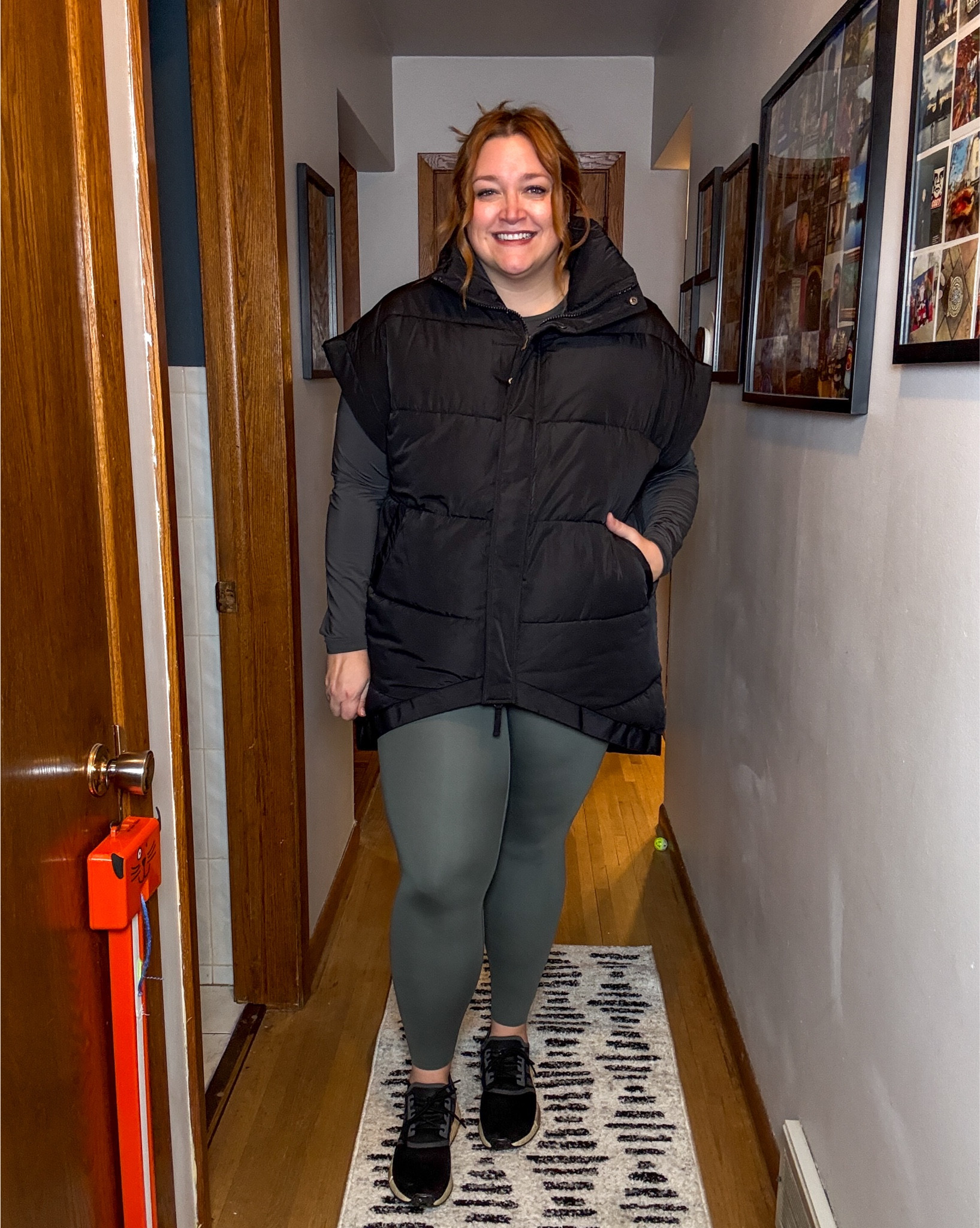 The WARMEST puffer with a great asymmetrical hem.
Wearing M as a US 18

#LTKMidsize #LTKCyberWeek #LTKPlusSize