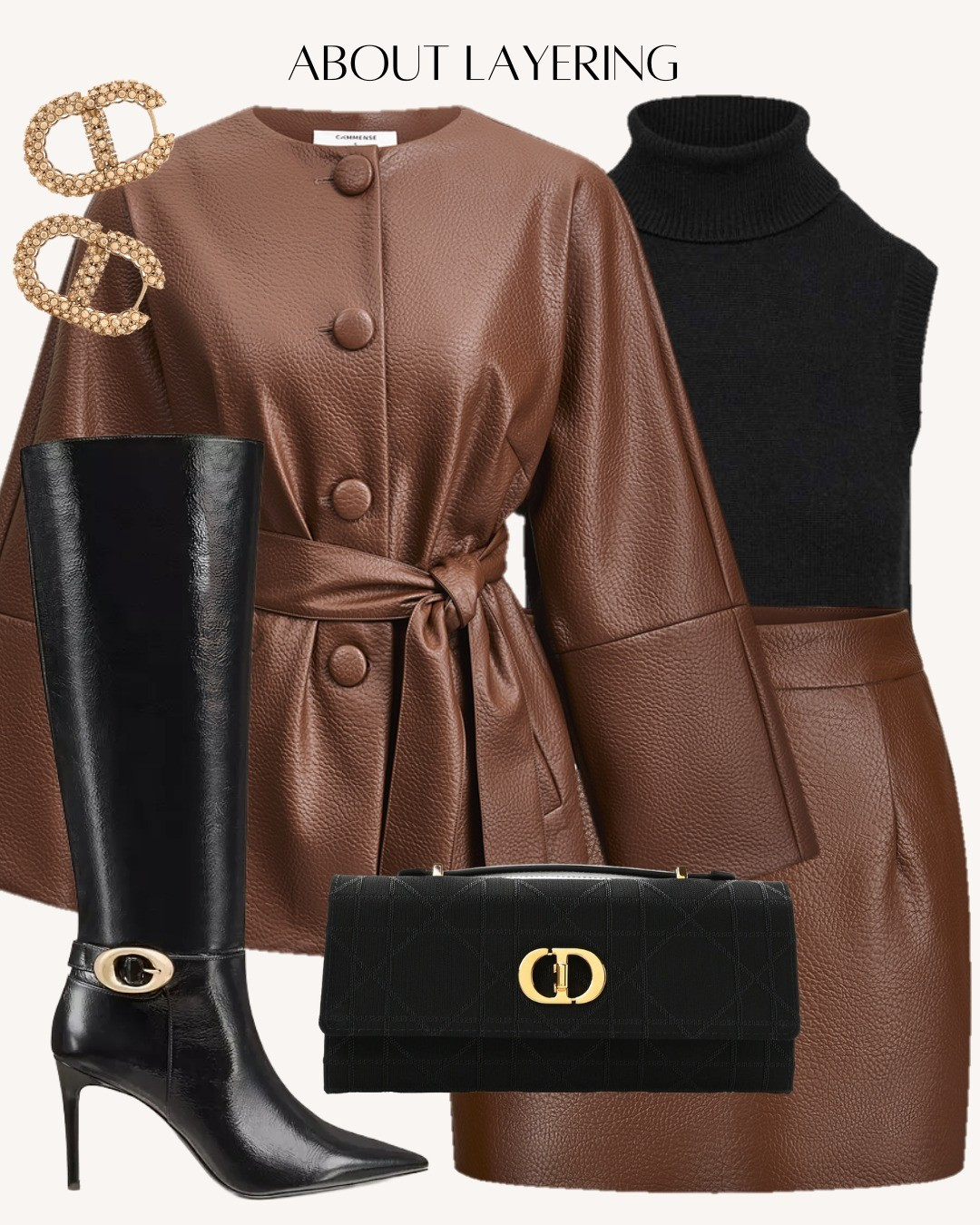 It's giving polished Emily in Emily in Paris!🤎✨️Also, Happy new year everyone! Hope this year brings you all your wishlists! 🤭❤️

#LTKSeasonal #LTKFindsUnder100 #LTKSaleAlert