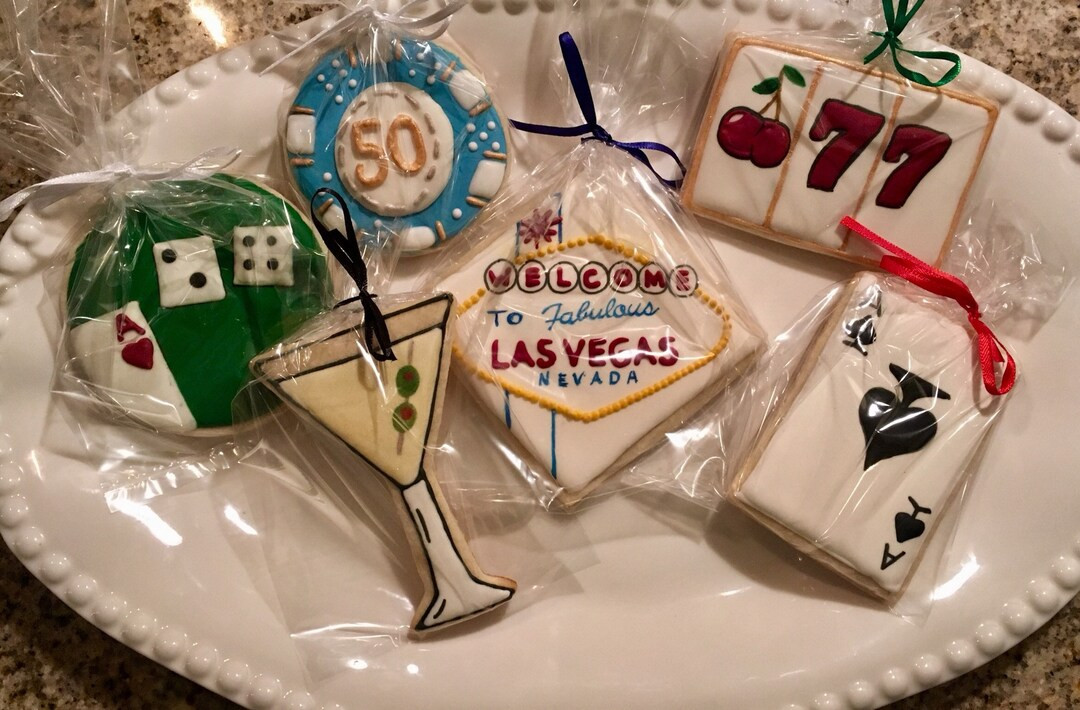 Vegas/casino Cookies - Etsy | Etsy (US)