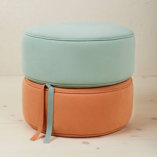 Appenine Linen Stacking Pouf - Opalhouse™ designed with Jungalow™ | Target