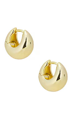 SHASHI Reagan Huggie Earring in Gold from Revolve.com | Revolve Clothing (Global)