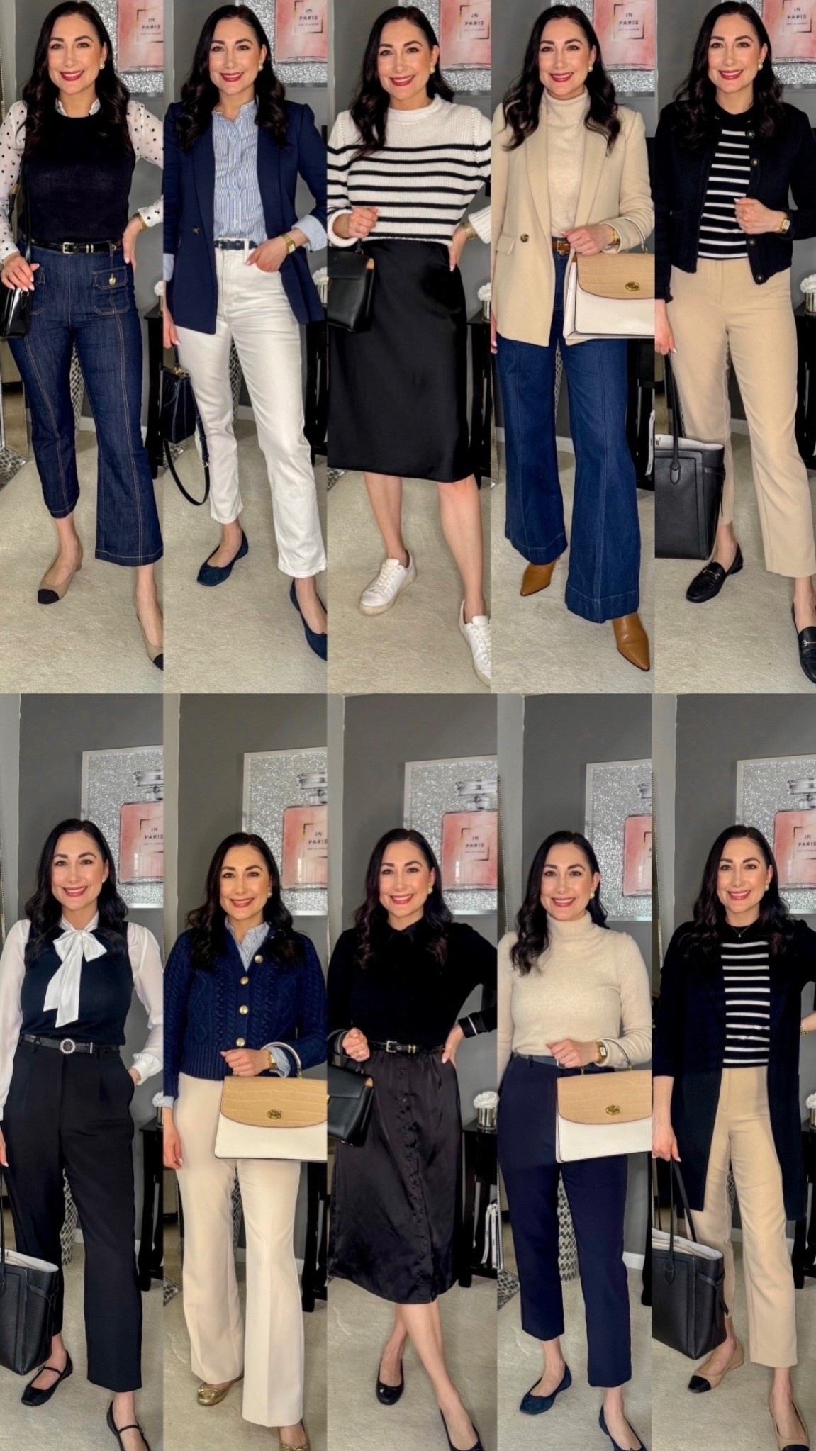 Smart casual versus business casual work outfits ❤️

Smart casual is polished in appearance yet still gives a more casual vibe. Think adding a business item like a blazer with dark wash jeans or a skirt/dress with sneakers. A lot of businesses may label the dress code business casual when it’s actually more smart casual which can make the dress codes confusing to distinguish amongst one another. 

Business casual is probably the most confusing of work attire because a lot of workplaces will label their protocol as business casual when it’s really more smart casual. Business casual is basically the more casual version of business professional. Generally you will see cardigans/blazers, dress shirts/blouses, trousers, dresses/skirts and closed toe shoes. Colors can be more neutral in tone but brighter colors are acceptable. You won’t typically see super casual items like t-shirts, jeans, sneakers, etc. 

#LTKWorkwear #LTKSeasonal