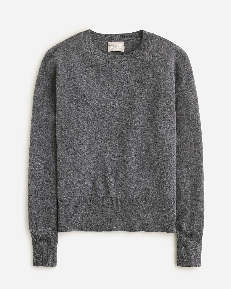 Cashmere classic-fit crewneck sweater | J. Crew US