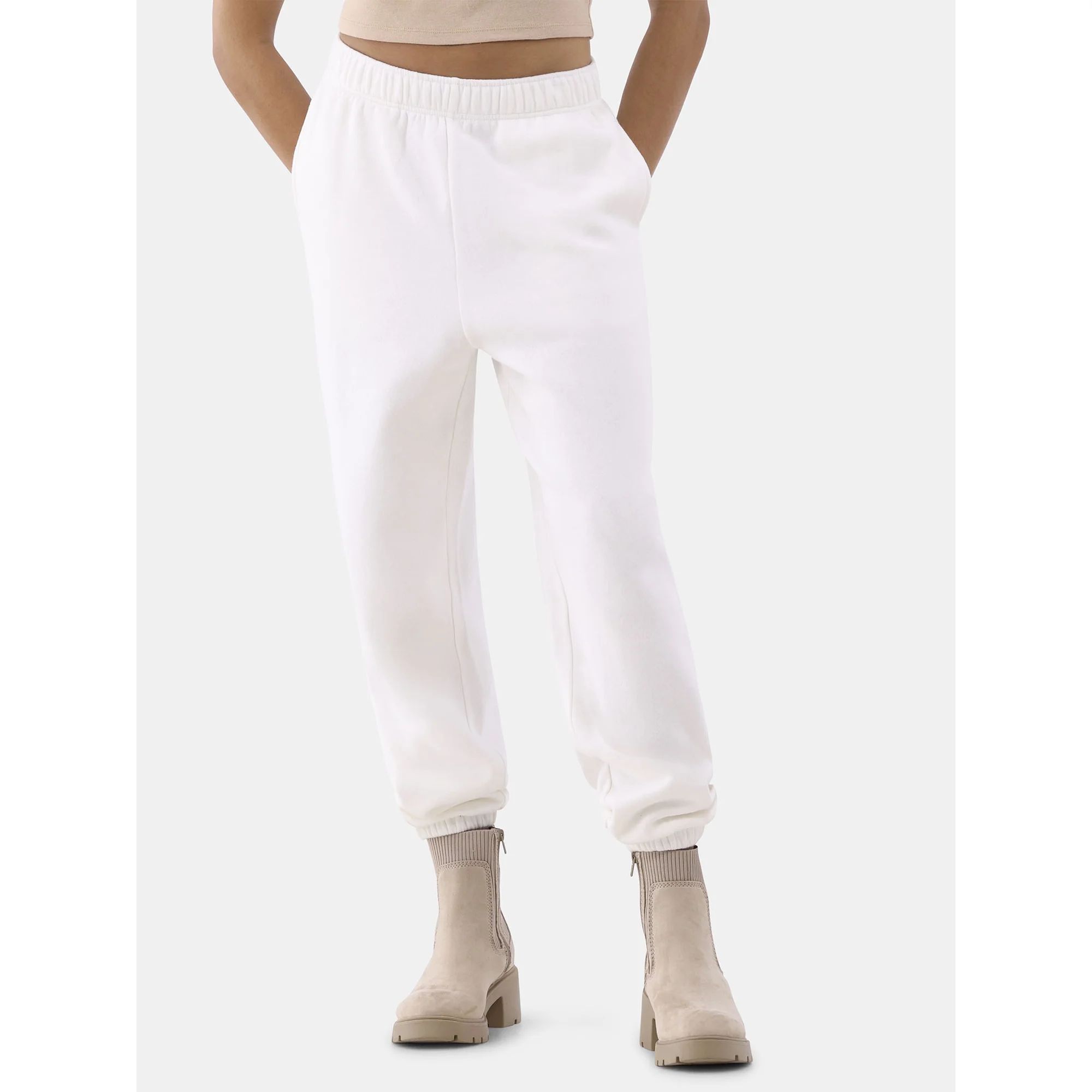 No Boundaries Jogger Sweatpants, Women's and Women's Plus | Walmart (US)