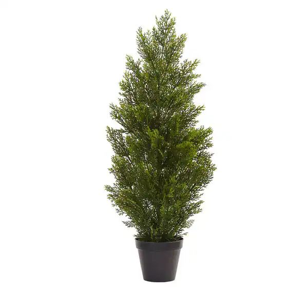 3-foot Mini Cedar Pine Tree (Indoor/Outdoor) - Green | Bed Bath & Beyond