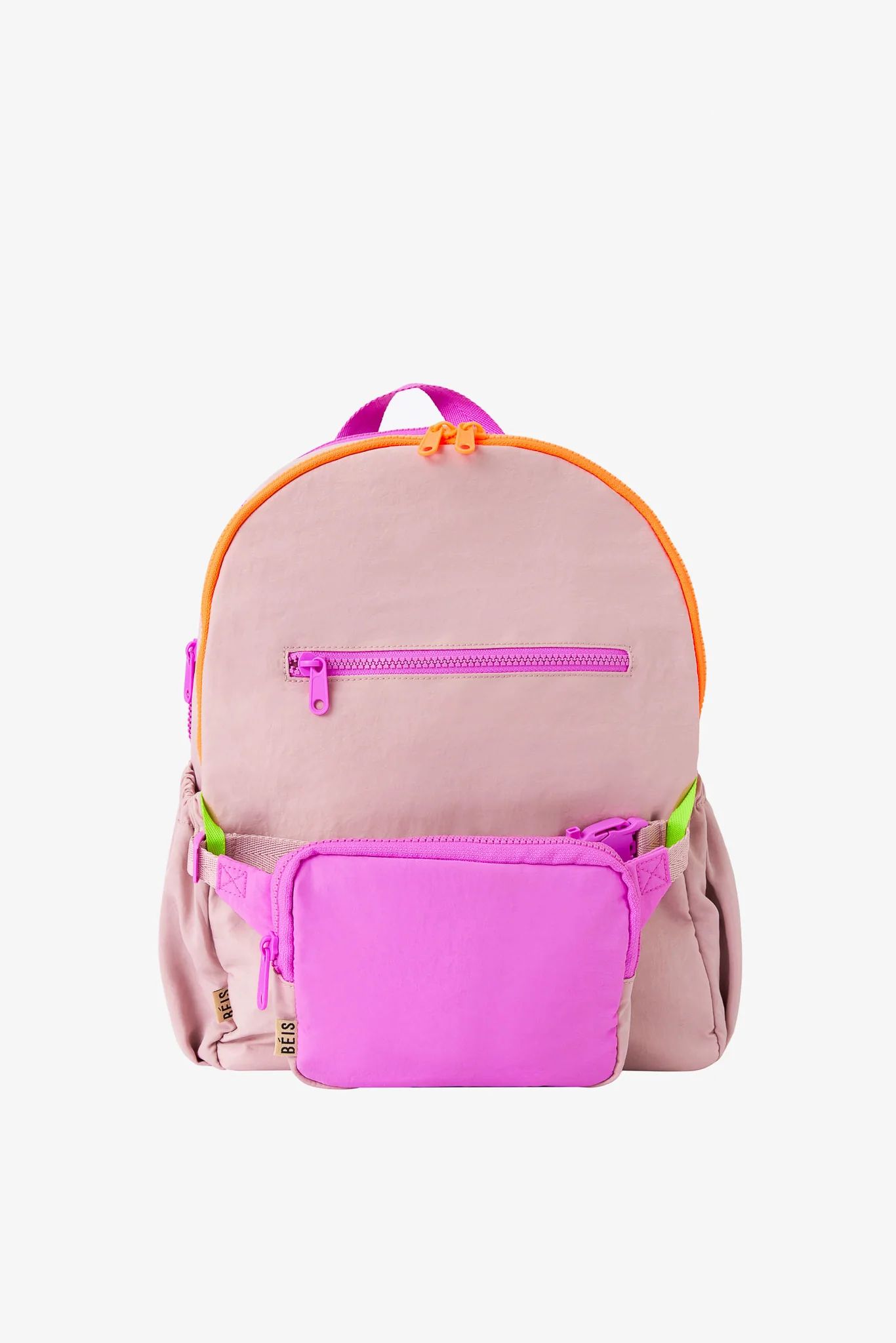 The Kids Backpack in Atlas Pink | BÉIS Travel
