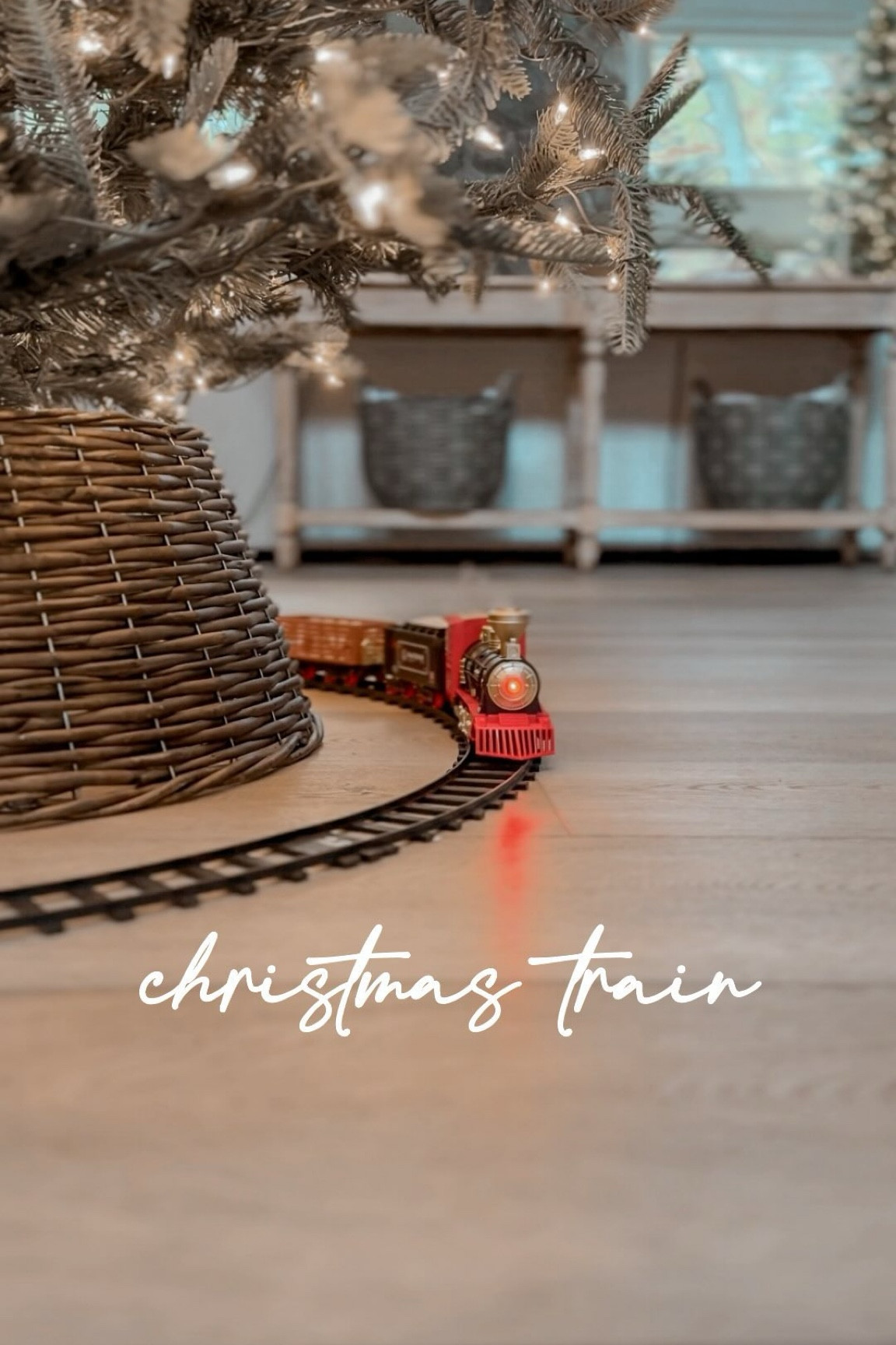 I found the cutest Christmas train for under the tree on Amazon! It’s AJ’s favorite Christmas decoration! It also has faux steam and makes the cutest whistle noise 🚂🎄


#christmastrain #christmasdecor

#LTKHoliday #LTKSeasonal #LTKKids