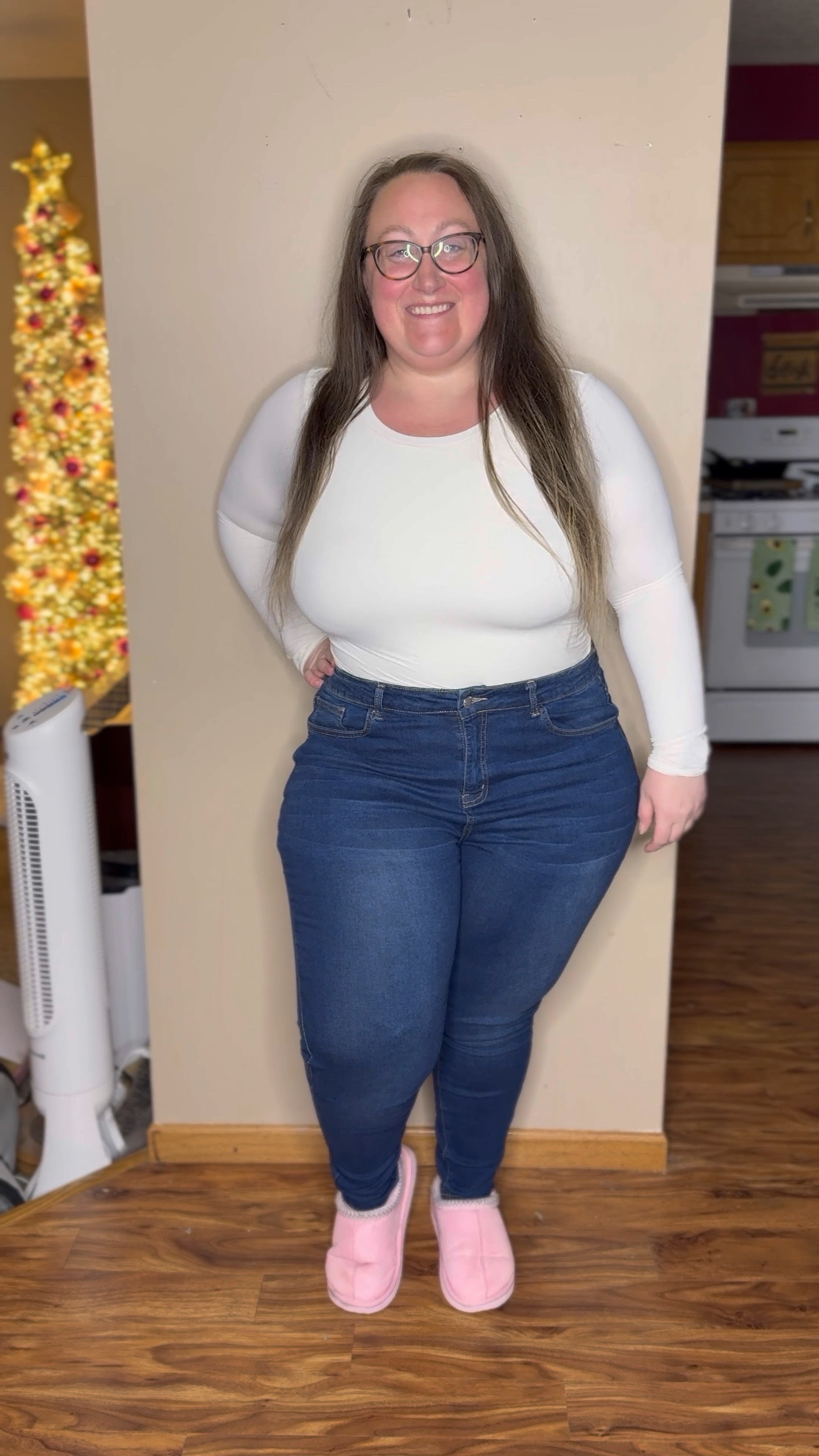 Simple jeans outfit!

#LTKGiftGuide #LTKMidsize #LTKPlusSize