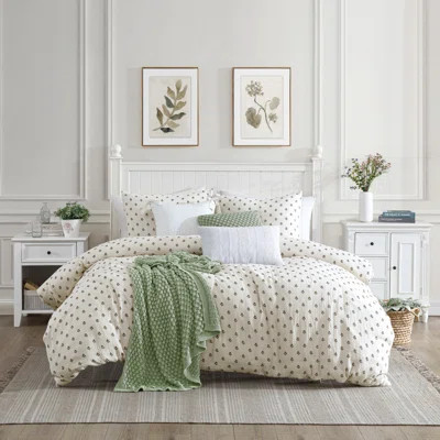 Peri Home Block Print Gauze Duvet Set Multi | Wayfair North America