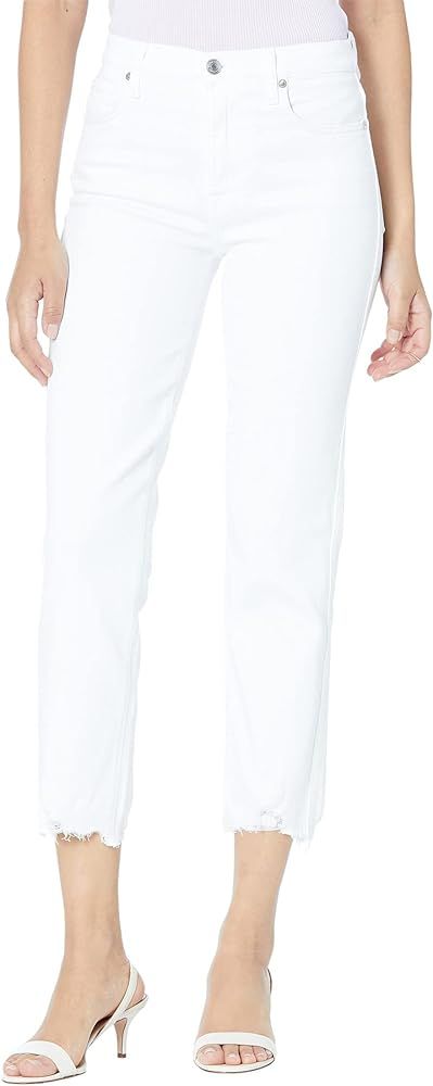 7 For All Mankind High-Waisted Cropped Straight in Soleil | Amazon (US)