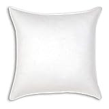 Eastern Accents Luxury Hypoallergenic Down-Alternative Pillow, Euro, White | Amazon (US)