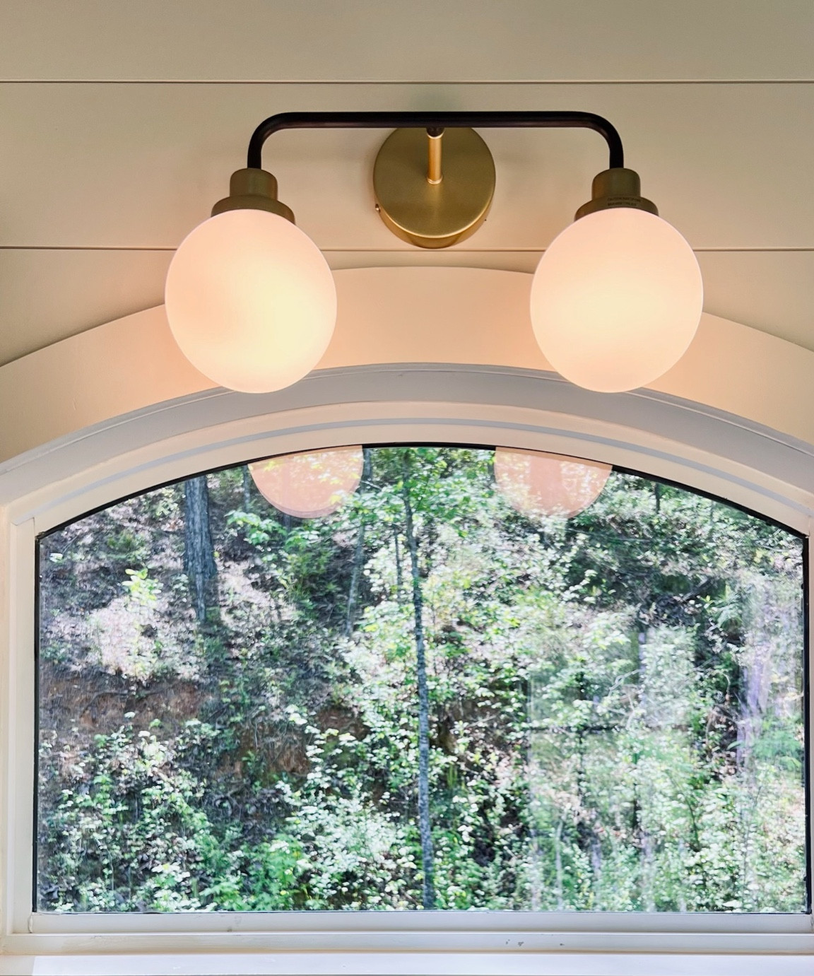 Check out this gorgeous light fixture I picked out for our tiny house! I love how it gives a warm glow without overpowering the natural light from the window. It comes in multiple finishes to suit your taste - I went with the Black/Brass combo, and I’m so happy with how it turned out!

#kitchenupgrade #kitchenreno #kitchenlight #tinyhouse

#LTKfamily #LTKfindsunder100 #LTKhome
