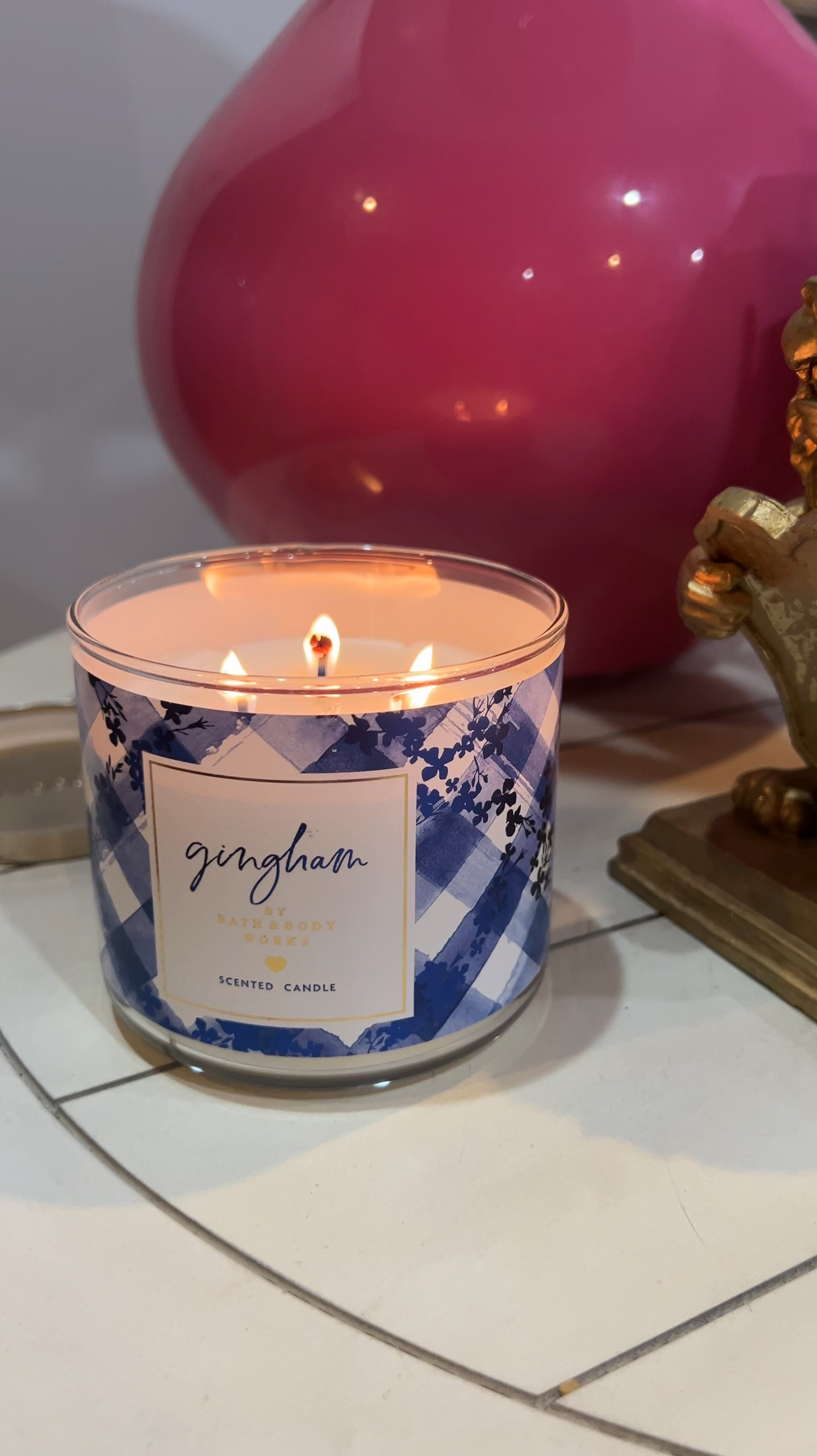 Gingham Bath and Body Works Candle

#LTKHoliday #LTKHome #LTKGiftGuide