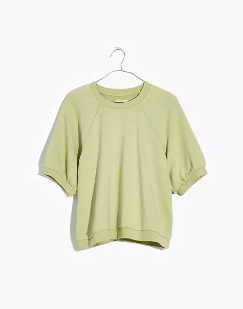 Puff-Sleeve Sweatshirt Tee | Madewell