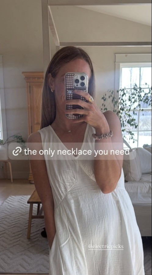 Truly the best necklace. Go grab it right now. It's on sale for 20% off, plus when you spend over $100 you get a necklace for free! 

 #LTKdayinmylife #LTKSaleAlert
