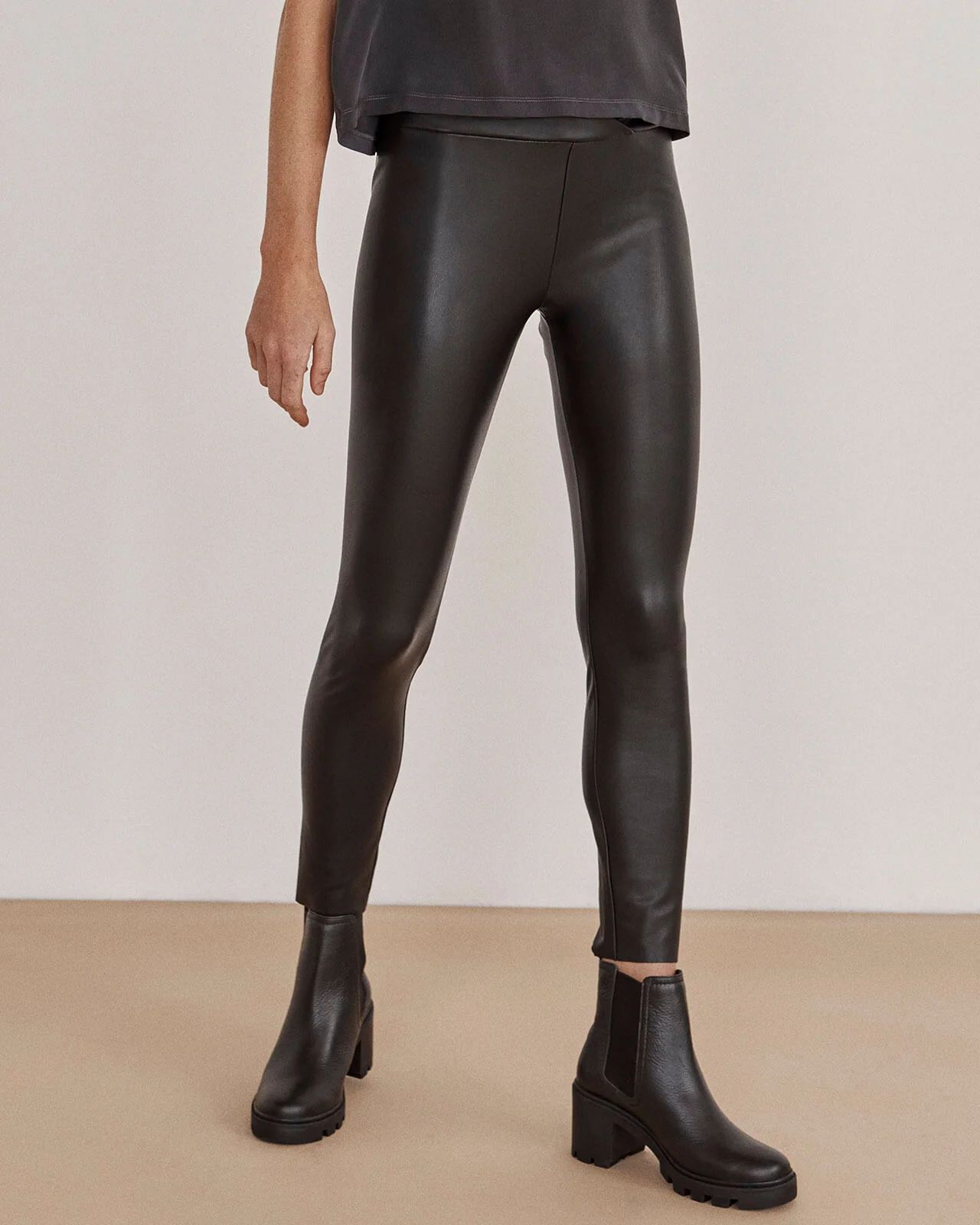 Faux Leather Legging | Splendid