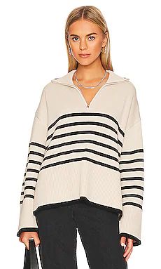 Karina Quarter Zip Pullover Sweater
                    
                    PISTOLA | Revolve Clothing (Global)