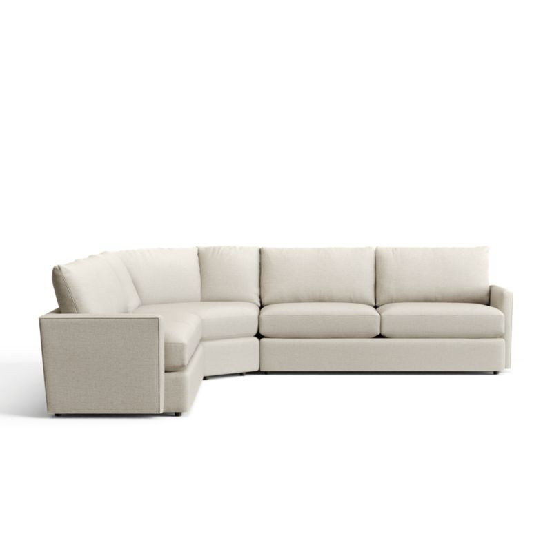 Lounge 3-Piece L-Shaped Sectional Sofa | Crate & Barrel