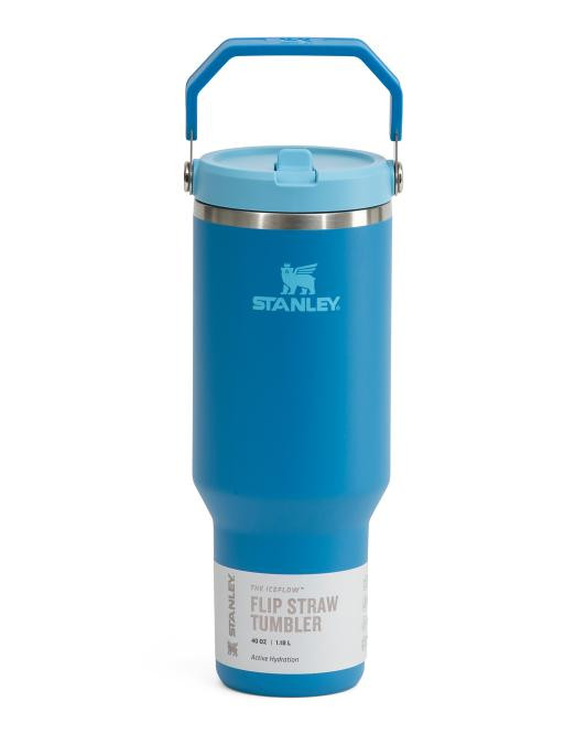 40oz Iceflow Flip Straw Bottle | TJ Maxx