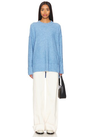 Phoebe Pullover in Waterfall Heather | Revolve Clothing (Global)