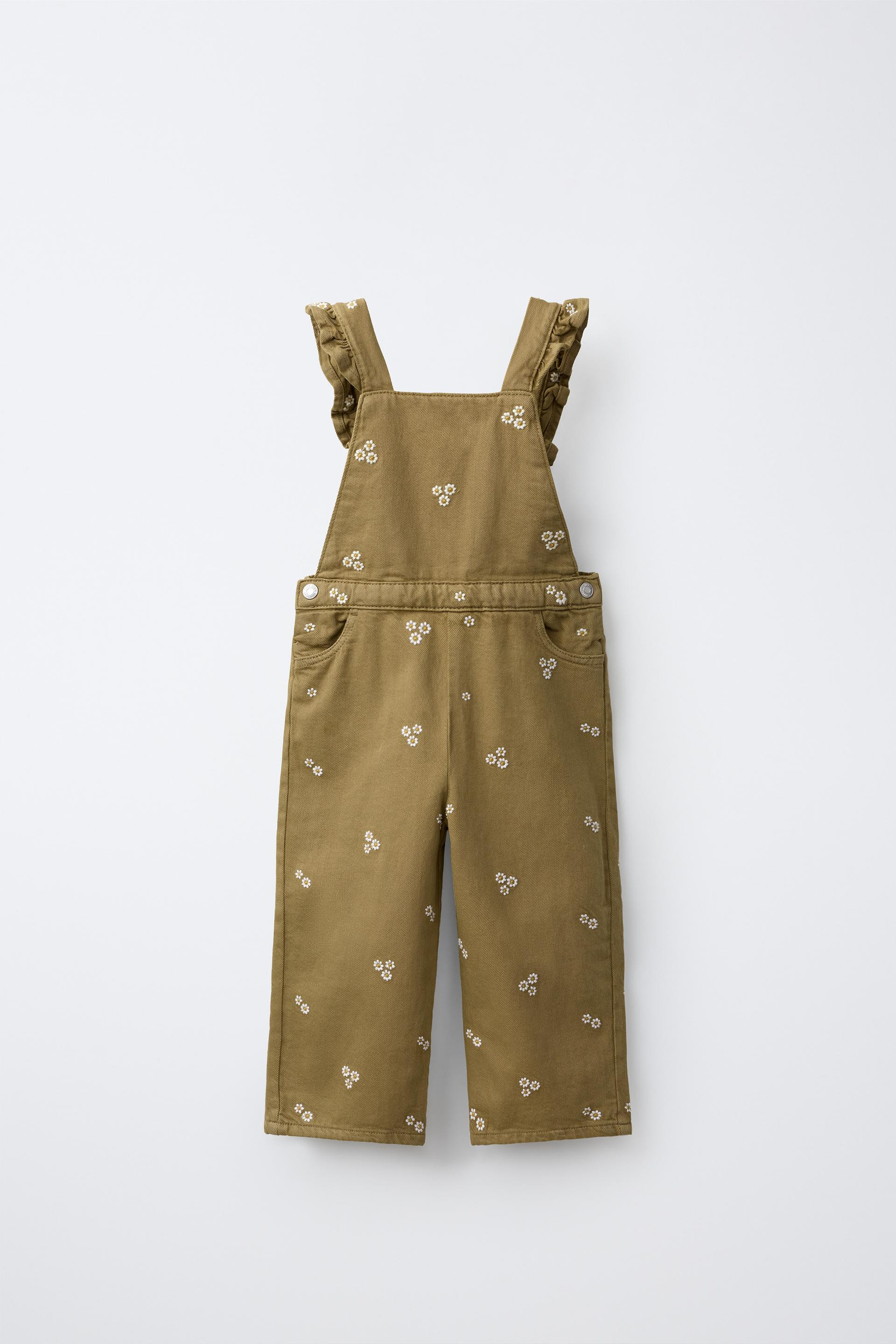 Zara - Heart Wide Leg Jeans - Kids - Gray - Kids | Zara US