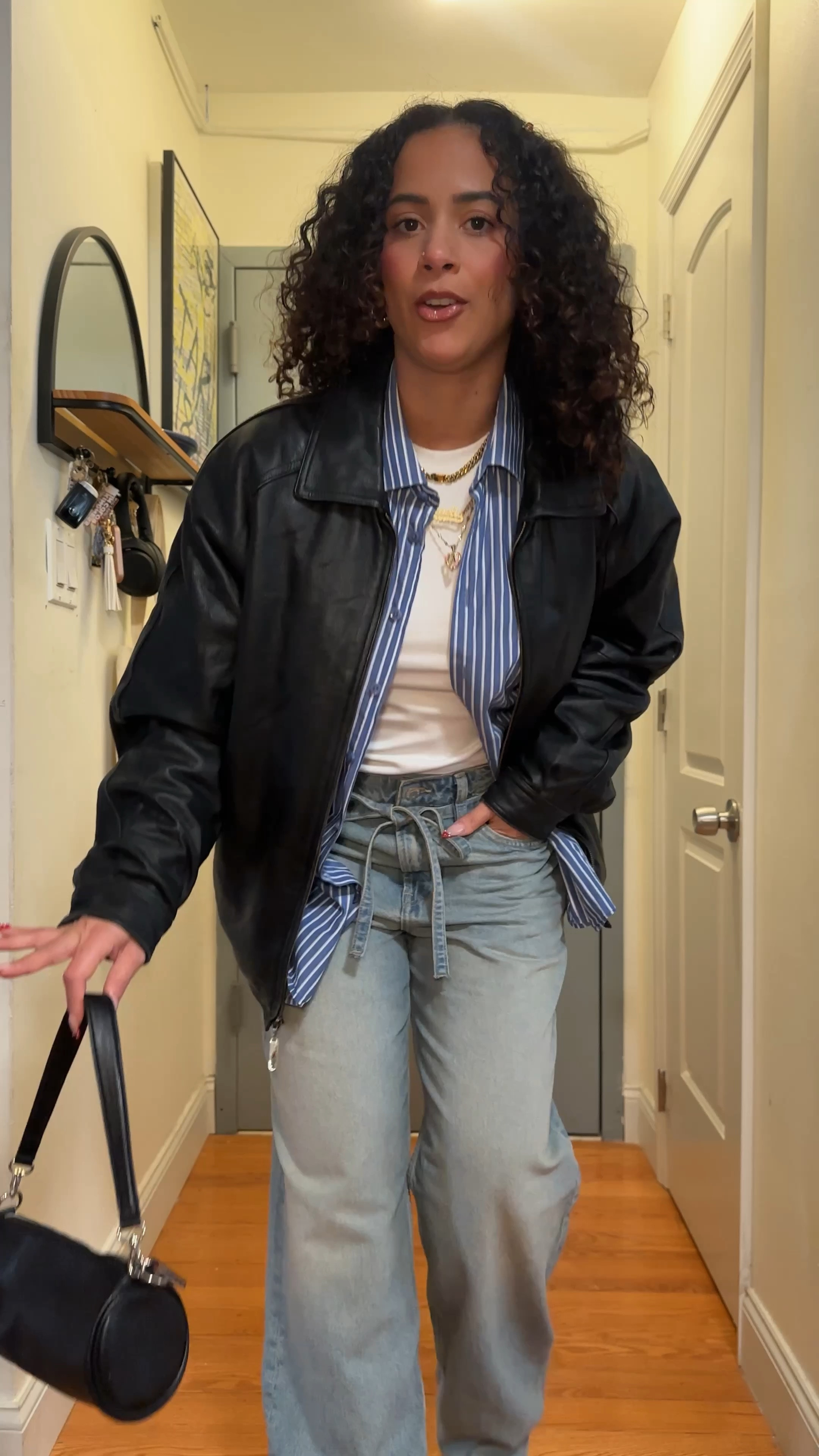 drawstring denim

#LTKootd