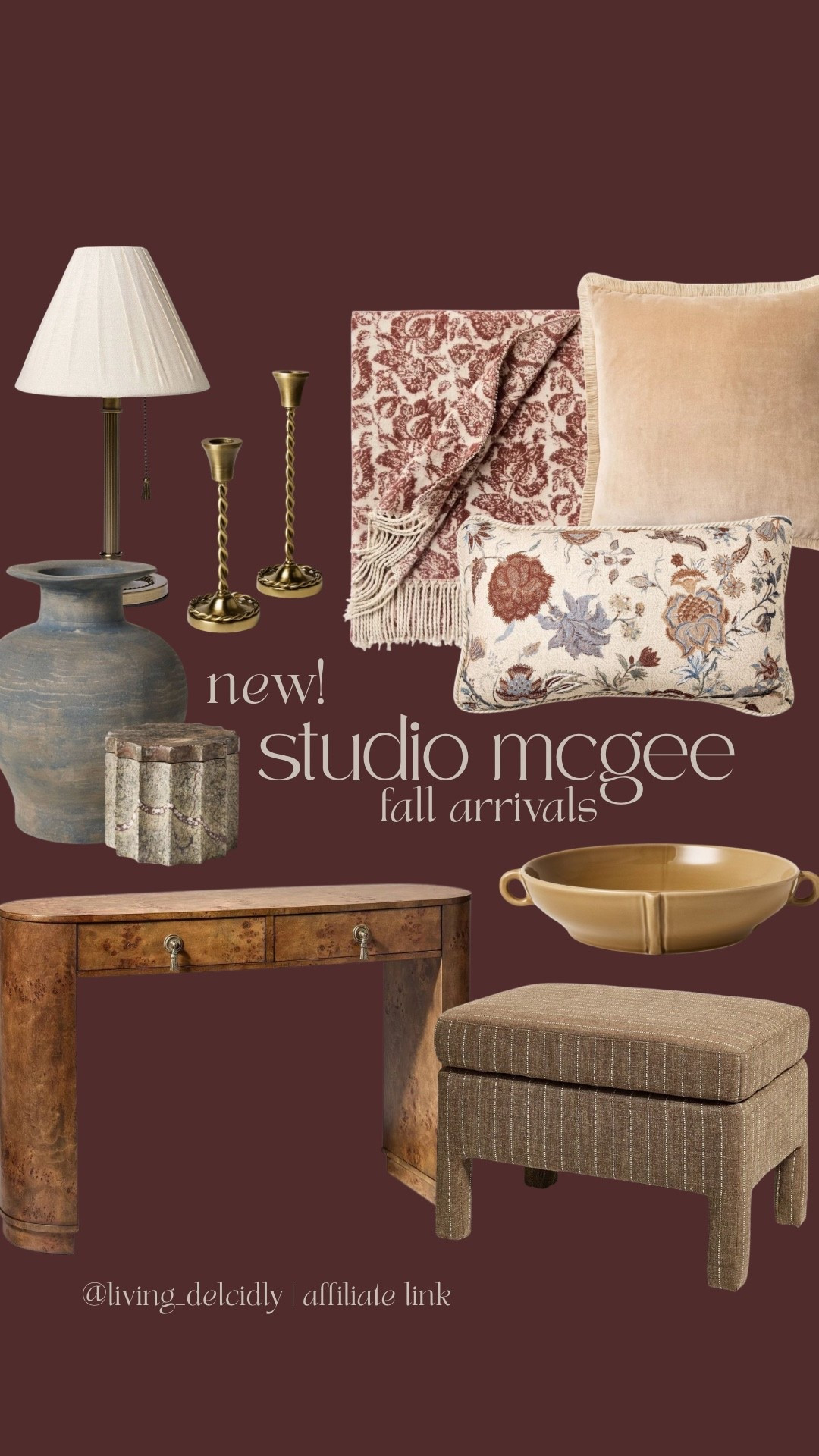 The new Studio McGee Fall collection drops tomorrow 5/31 — here’s what caught my eye!

Fall Decor | Fall Styling | Target Finds

#LTKHome #LTKSeasonal