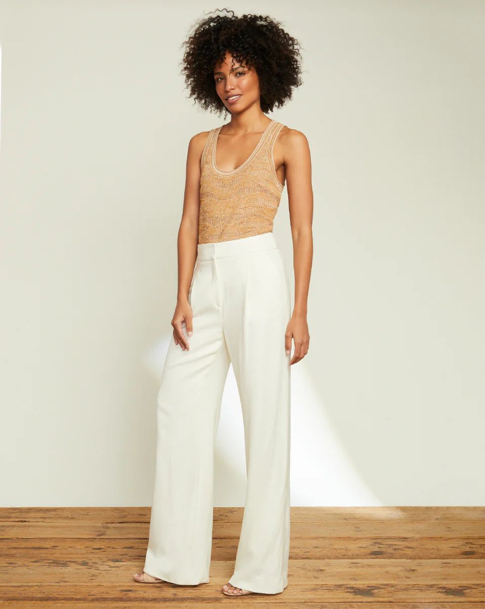 Robinne High-Rise Pant | Veronica Beard