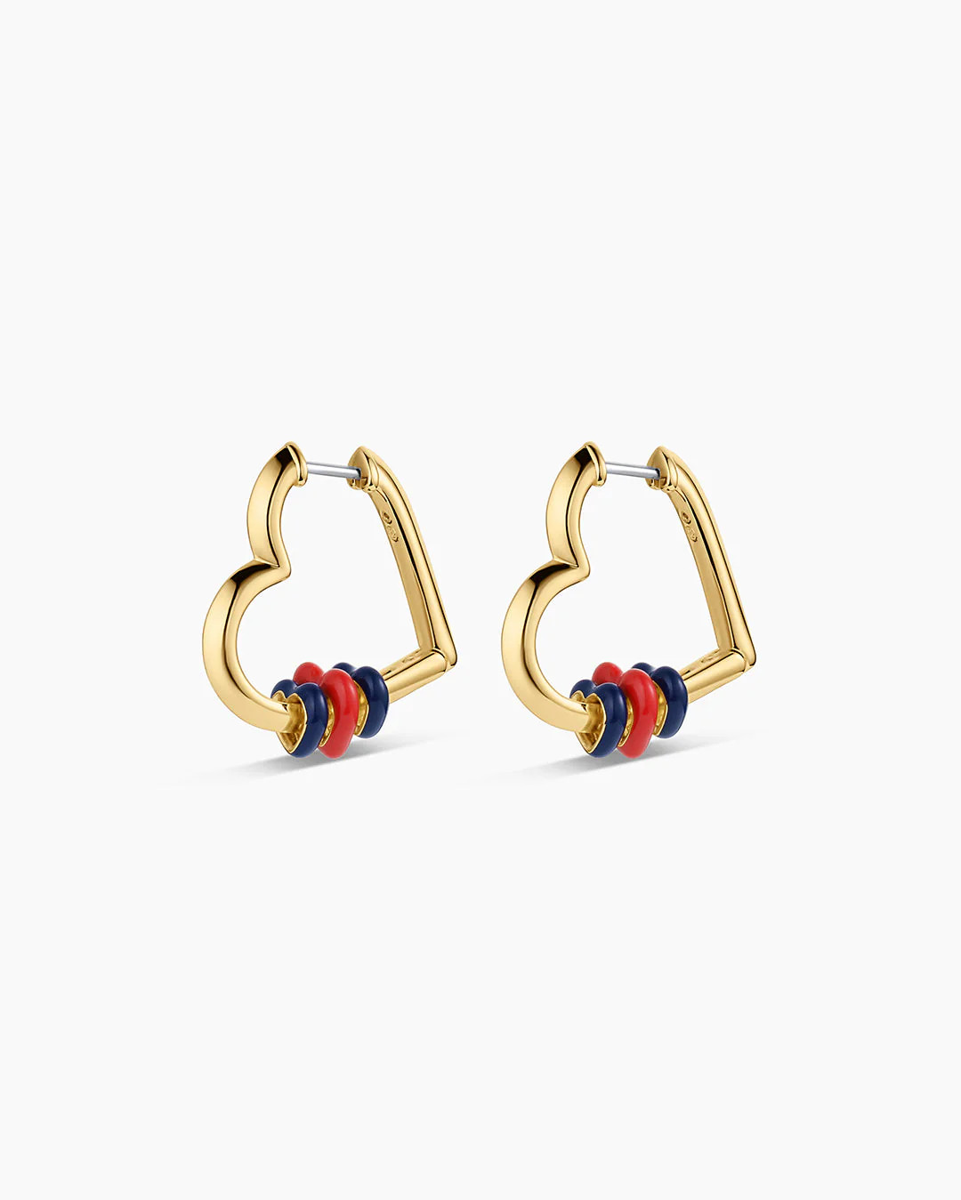 Campbell Heart Bead Hoops | gorjana