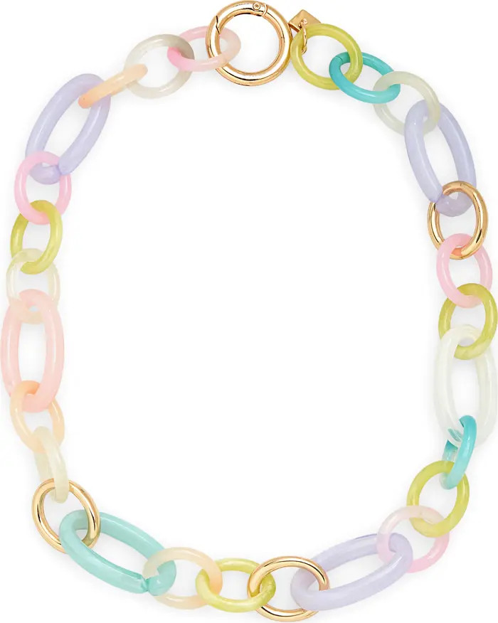 Open Edit Mixed Media Collar Necklace | Nordstrom | Nordstrom