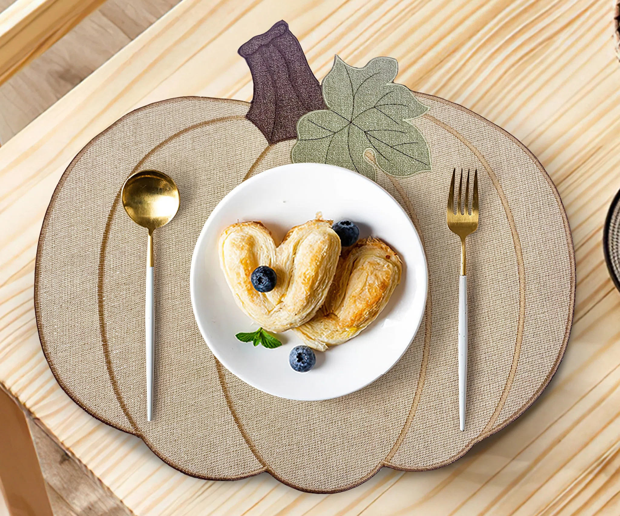 Asherton Polyester Embroidered Novelty Placemat (Set of 4) | Wayfair North America