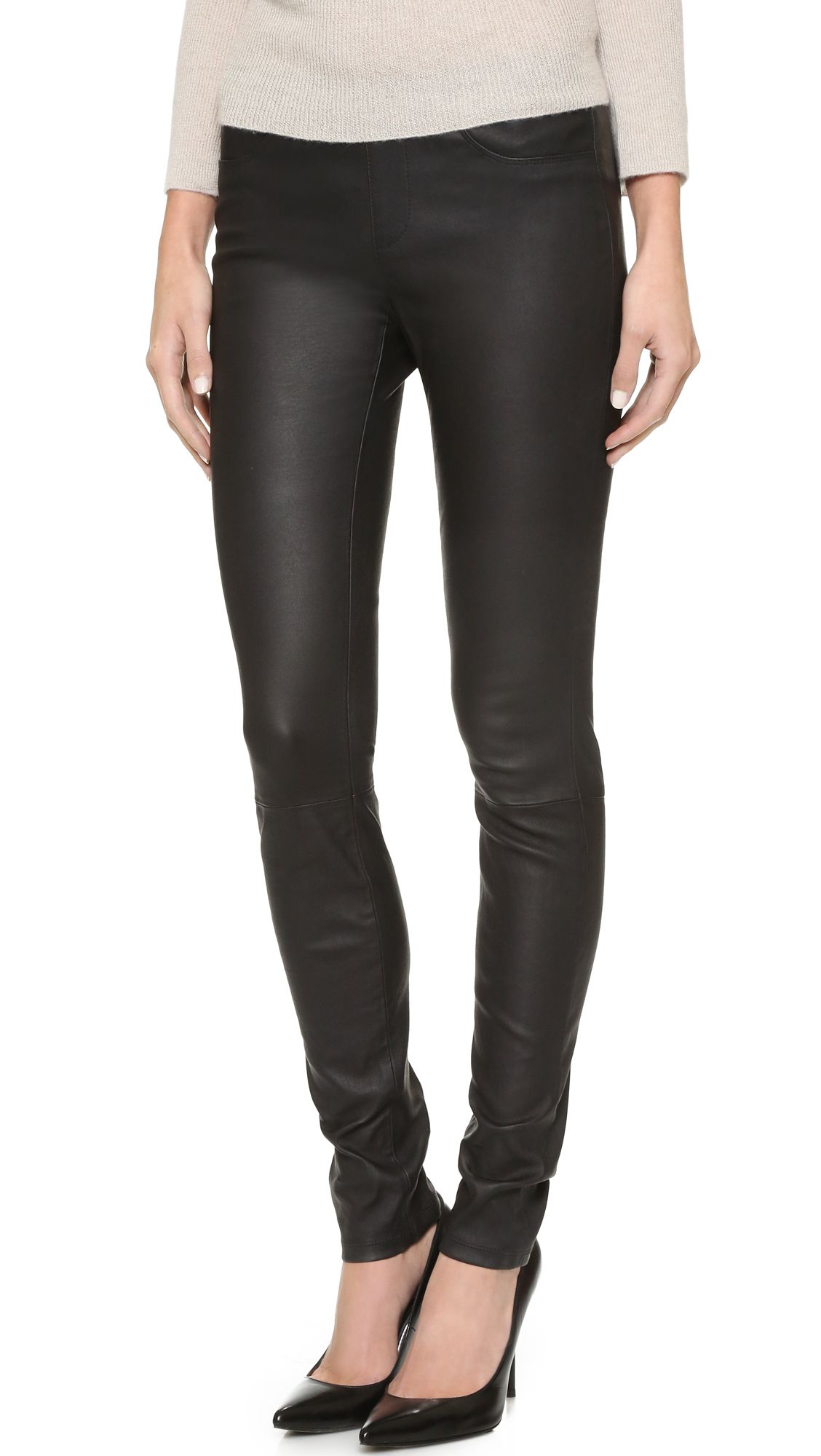 Stretch Leather Pants | Shopbop