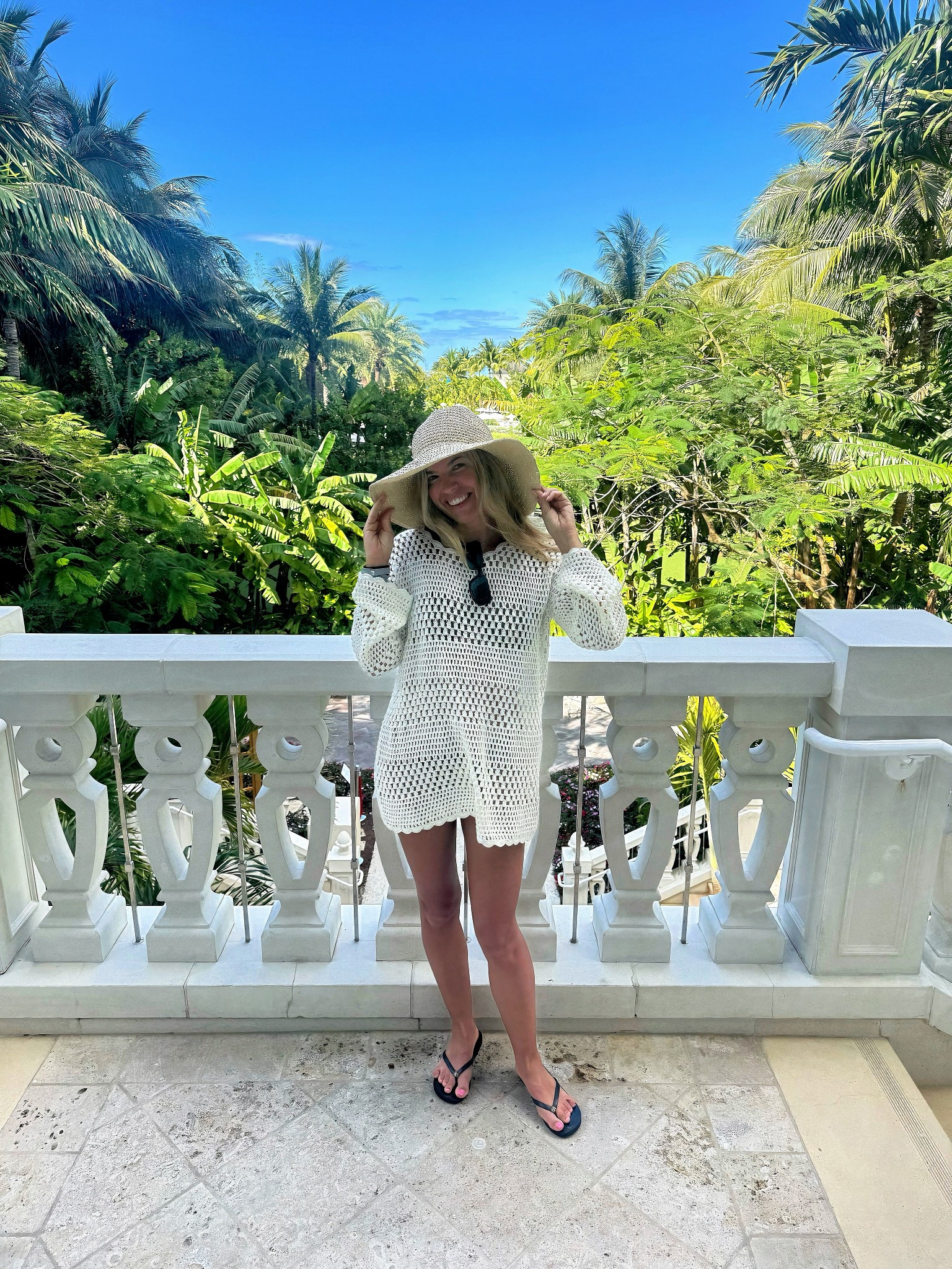 Size small in cover up and the hat is from San Diego Hat Company 💃🏝️

#LTKSeasonal #LTKSwim