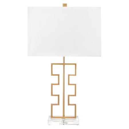 Brass 28-inch Iron King Frame Table Lamp | Rugs USA