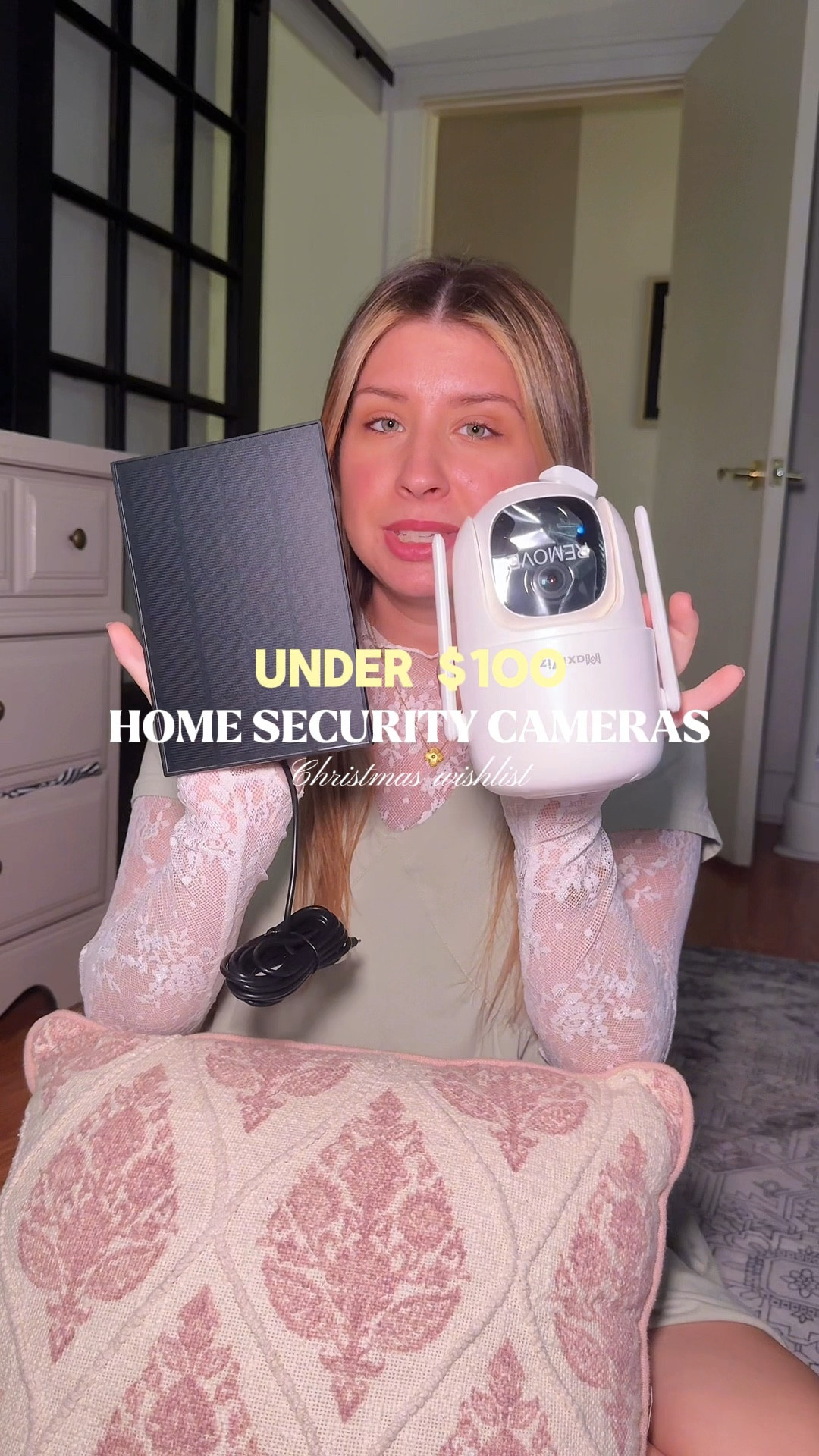 Wireless solar powered security camera system from Amazon! 🏡

#LTKHome #LTKGiftGuide #LTKFindsUnder100