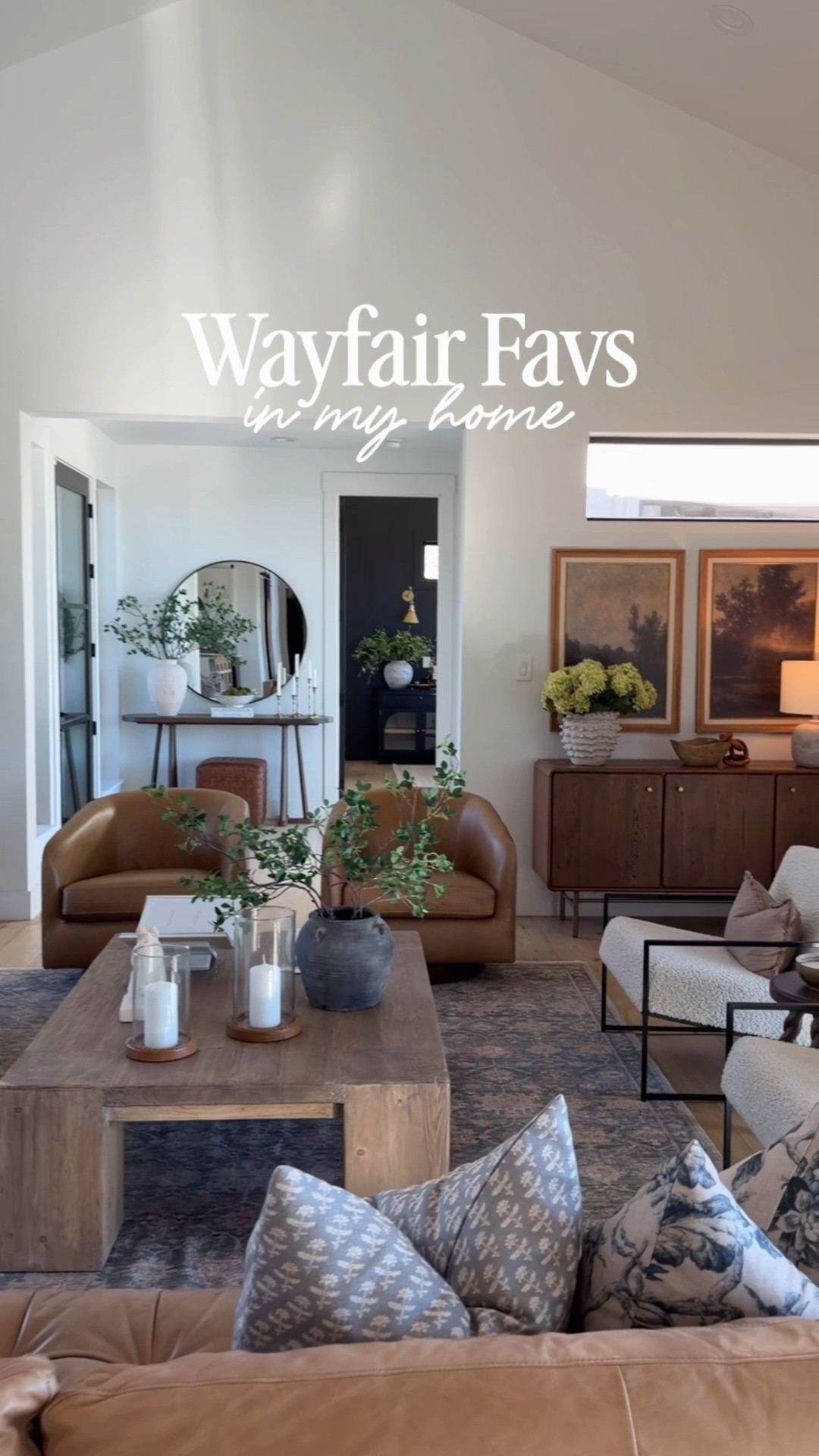 Way Day is here! Save up to 80%off + free shipping 4/25-4/27!

@Wayfair  has officially become my go-to for pulling together both our indoor + outdoor spaces and I rounded up some of our favorite pieces all in one place 🤍 From the living room to the patio, everything feels cohesive, elevated, and actually functional for everyday life.

On the patio, we’ve been loving the eucalyptus outdoor sofa + swivel chairs and the full sectional setup… it’s the perfect mix of durability and comfort for hosting or slow mornings outside. The striped bean bag chairs are a best-seller for a reason (so good for the pool area), and the Amber Lewis x Loloi rug ties everything together with that soft, neutral pattern.

Inside, I’m still obsessed with the Bennett leather swivel chairs for that warm, lived-in look… and our upholstered bed is one of those pieces that instantly makes the bedroom feel finished.

If you’ve been waiting to upgrade your space, this is your sign to take advantage of Wayfair deals and refresh everything at once 🙌

Wayfair home finds, wayfair patio furniture, outdoor sectional, outdoor swivel chairs, eucalyptus outdoor furniture, patio furniture ideas, outdoor living space, poolside furniture, striped bean bag chairs, indoor outdoor rug, loloi rug, neutral home decor, leather swivel chairs, living room furniture, upholstered bed, bedroom furniture, home refresh ideas, modern organic home, affordable furniture finds

#ad #wayfair #wayfairpartner #wayday

#LTKSeasonal #LTKSaleAlert #LTKHome