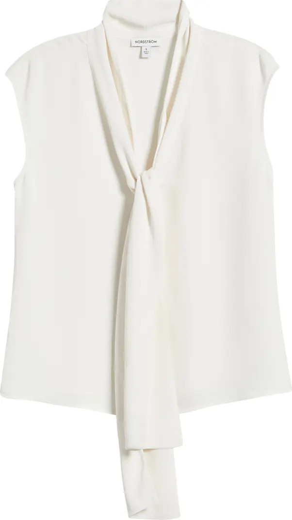 Tie Front Sleeveless Top | Nordstrom