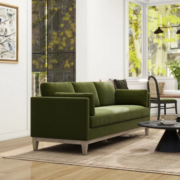 Pera 84'' Velvet Sofa | Wayfair North America