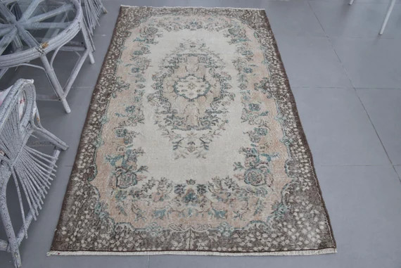 Area Rug Vintage Rug Turkish Rug Home Decor Carpet 47x81 | Etsy | Etsy (US)