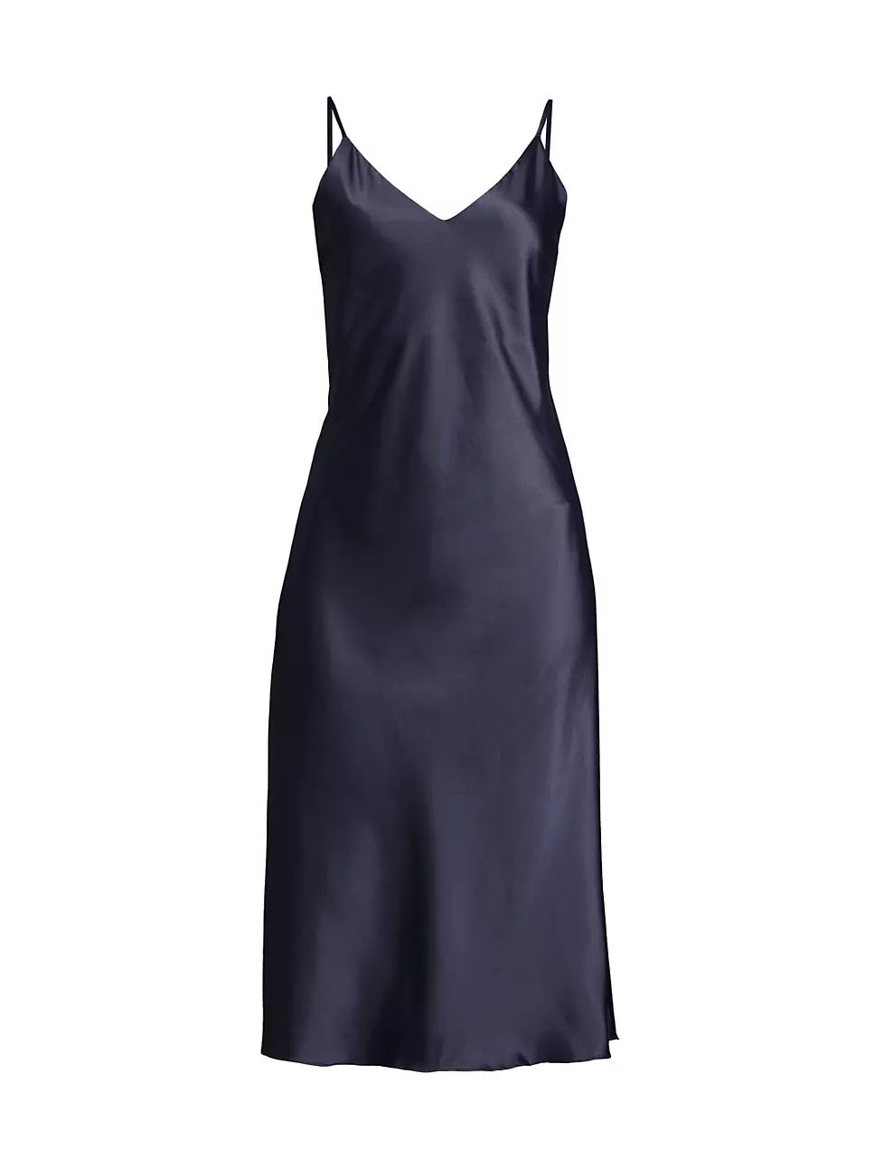 Natori Glamour Satin Slip Midi-Dress | Saks Fifth Avenue
