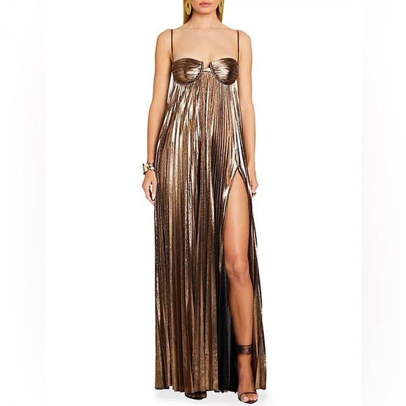 Retrofete Diana Dress, Metallic Bronze, Medium- NWT | Poshmark