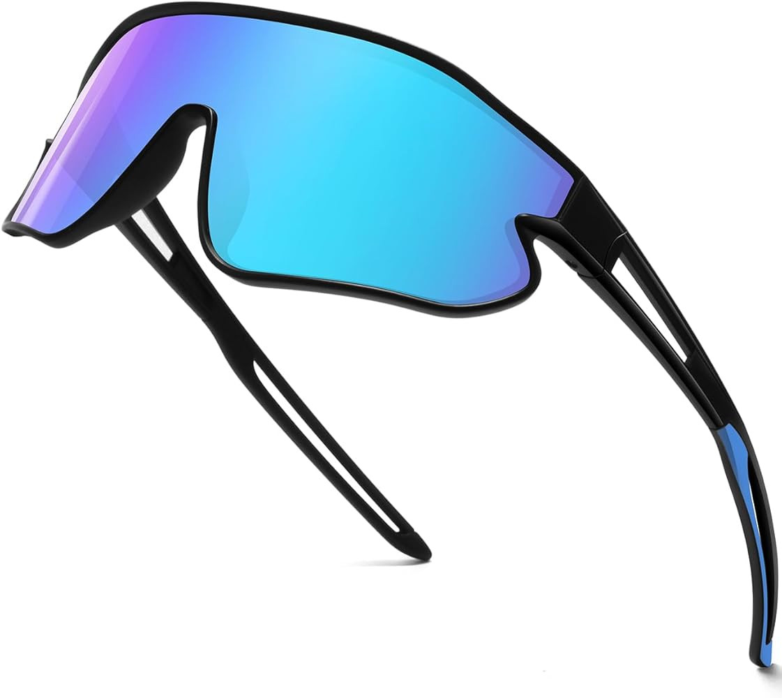 Kids Sunglasses, Youth Baseball Sunglasses Polarized Sports Cycling Shades for Boys Girls Lightwe... | Amazon (US)