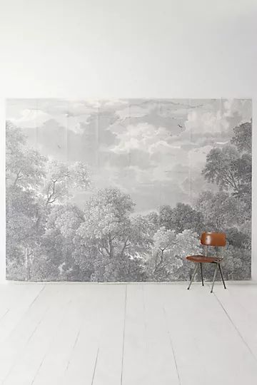 Etched Arcadia Mural | Anthropologie (US)