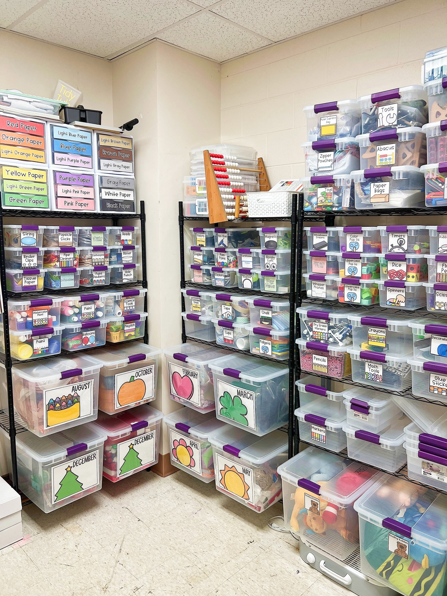 Classroom closet goals! 😍 #classroomorganization 

#LTKBacktoSchool #LTKKids